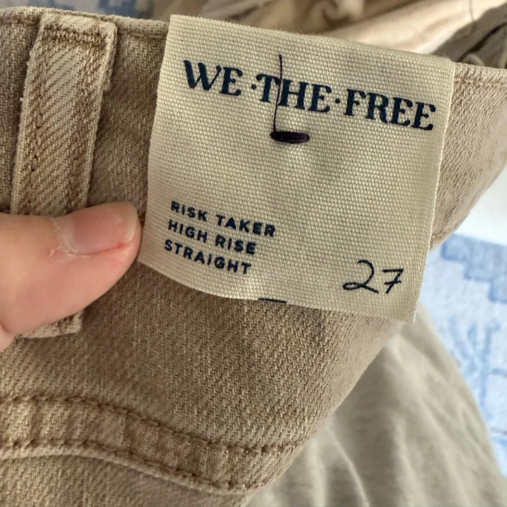NWT Free People We The Free Risk Taker Jean - Picture 9 of 10